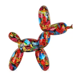 Statues & Sculptures Table Top|Balloon Dogs^Balloon Dog 27cm Tattoo Art Resin Indoor Sculpture