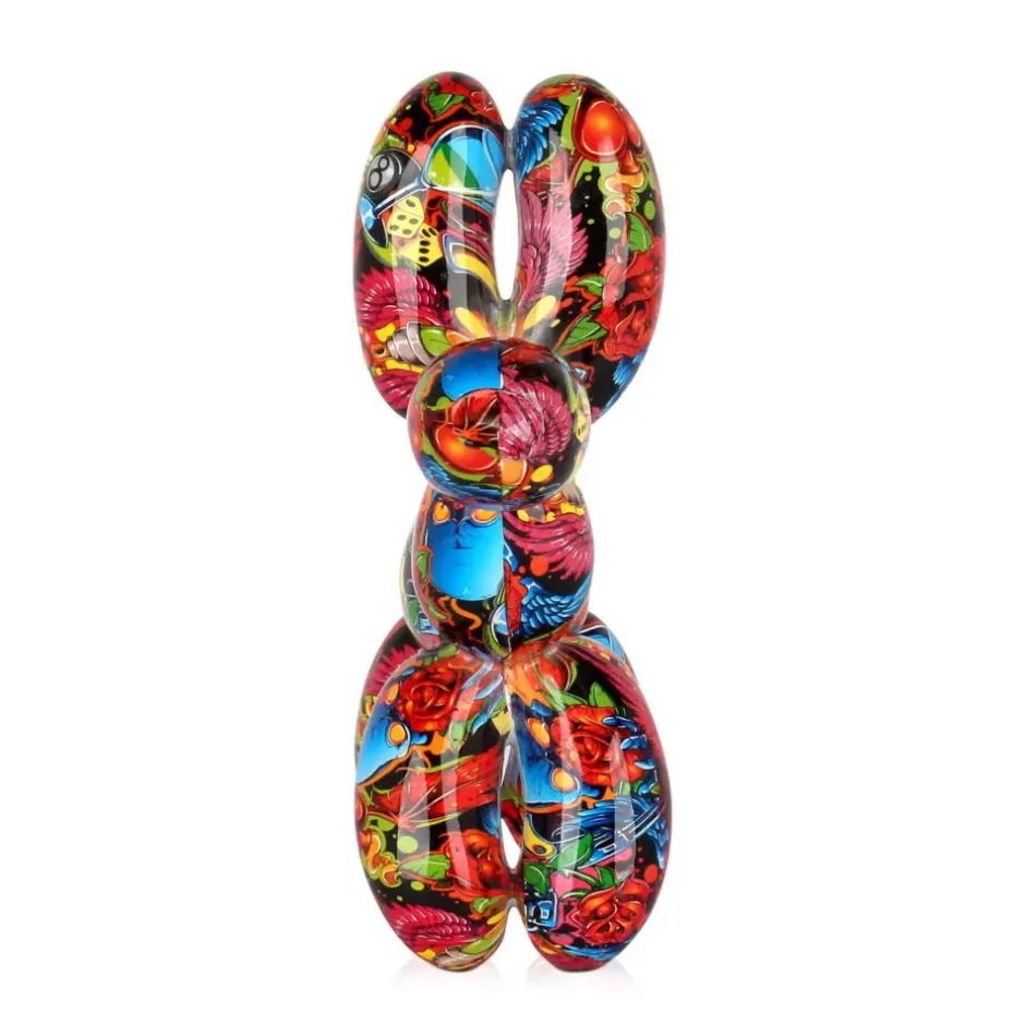 Statues & Sculptures Table Top|Balloon Dogs^Balloon Dog 27cm Tattoo Art Resin Indoor Sculpture