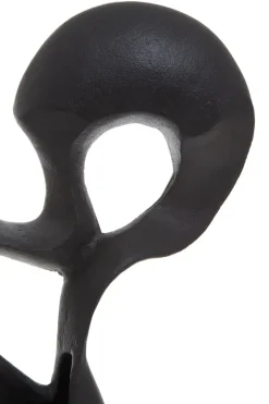 Statues & Sculptures Table Top|Abstract^Black Mirage 52cm Metal Indoor Sculpture