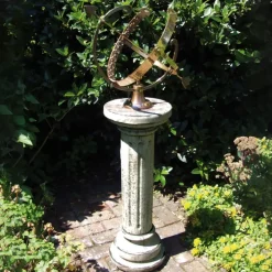 Statues & Sculptures Armillary Sundials^Brighton Armillary 125cm Stone Garden Sundial