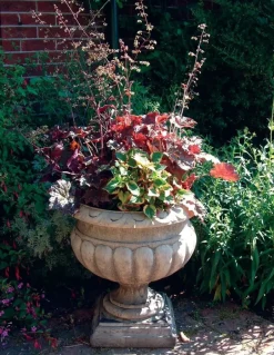Statues & Sculptures Large|Round^Buckingham Urn Stone Garden Planter