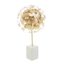 Statues & Sculptures Table Top|Abstract^Butterfly Mirage 64cm Gold Metal Indoor Sculpture