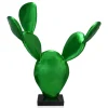 Statues & Sculptures Table Top|Contemporary^Cactus Bloom 61cm Green Resin Indoor Sculpture