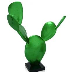 Statues & Sculptures Table Top|Contemporary^Cactus Bloom 61cm Green Resin Indoor Sculpture