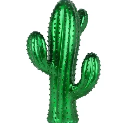 Statues & Sculptures Floor Standing|Contemporary^Cactus Essence 68cm Green Resin Indoor Sculpture