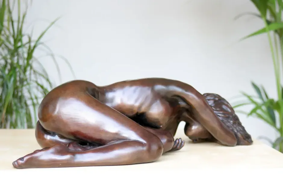 Statues & Sculptures Figurative|Table Top^Caterina I Figurine Bronze Indoor Sculpture