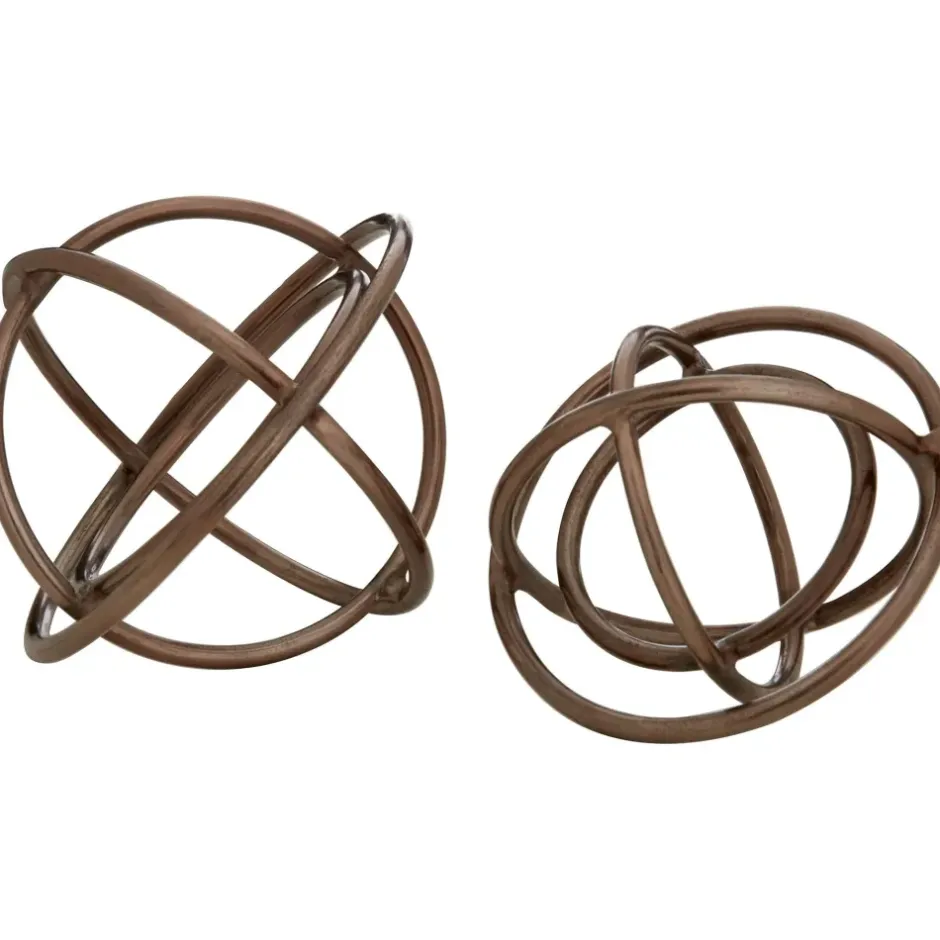 Statues & Sculptures Table Top|Abstract^Celestium Orbs 40cm Metal Indoor Sculptures