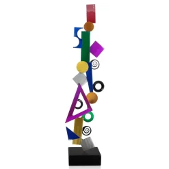Statues & Sculptures Table Top|Abstract^Chaos Ascension 66cm Abstract Metal Indoor Sculpture