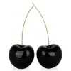 Statues & Sculptures Table Top|Contemporary^Cherry Fusion 55cm Black Resin Indoor Sculpture