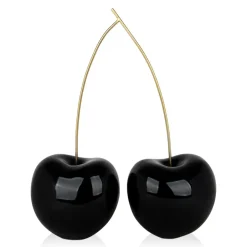 Statues & Sculptures Table Top|Contemporary^Cherry Fusion 55cm Black Resin Indoor Sculpture