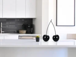 Statues & Sculptures Table Top|Contemporary^Cherry Fusion 43cm Black Resin Indoor Sculpture