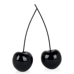 Statues & Sculptures Table Top|Contemporary^Cherry Fusion 43cm Black Resin Indoor Sculpture