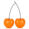 Statues & Sculptures Table Top|Floor Standing^Cherry Fusion 55cm Orange Resin Indoor Sculpture
