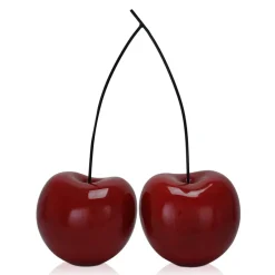 Statues & Sculptures Table Top|Contemporary^Cherry Fusion 55cm Red Resin Indoor Sculpture