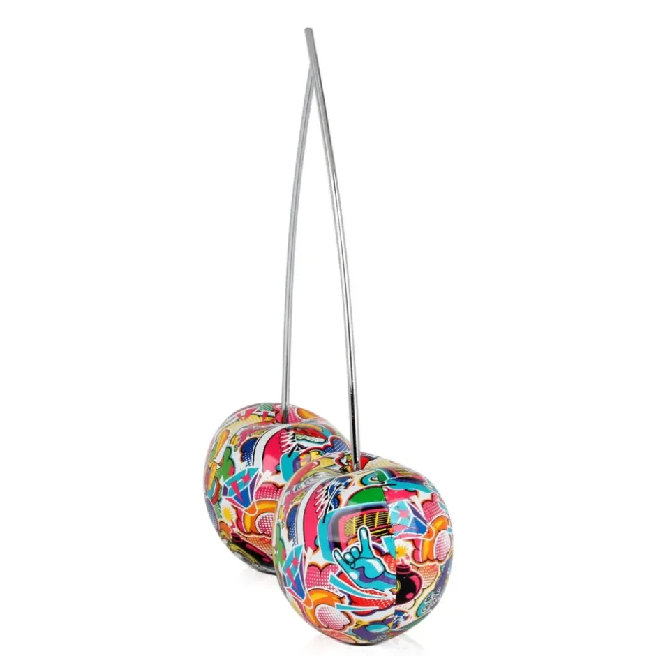 Statues & Sculptures Table Top|Graffiti^Cherry Fusion 43cm Street Art Resin Indoor Sculpture