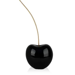 Statues & Sculptures Table Top|Contemporary^Cherry Pop 54cm Black Resin Indoor Sculpture