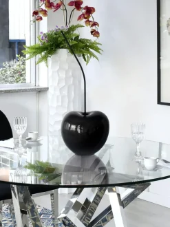 Statues & Sculptures Table Top|Contemporary^Cherry Pop 66cm Black Resin Indoor Sculpture