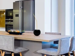 Statues & Sculptures Table Top|Contemporary^Cherry Pop 44cm Black Resin Indoor Sculpture