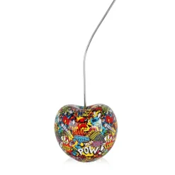 Statues & Sculptures Table Top|Contemporary^Cherry Pop 54cm Comic Art Resin Indoor Sculpture