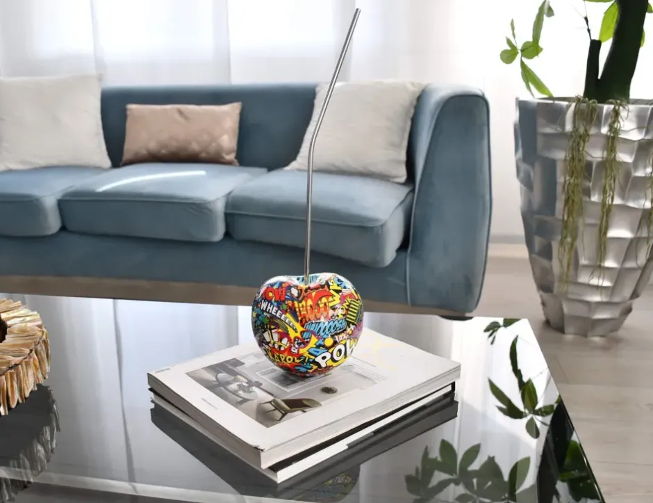 Statues & Sculptures Table Top|Contemporary^Cherry Pop 44cm Comic Art Resin Indoor Sculpture