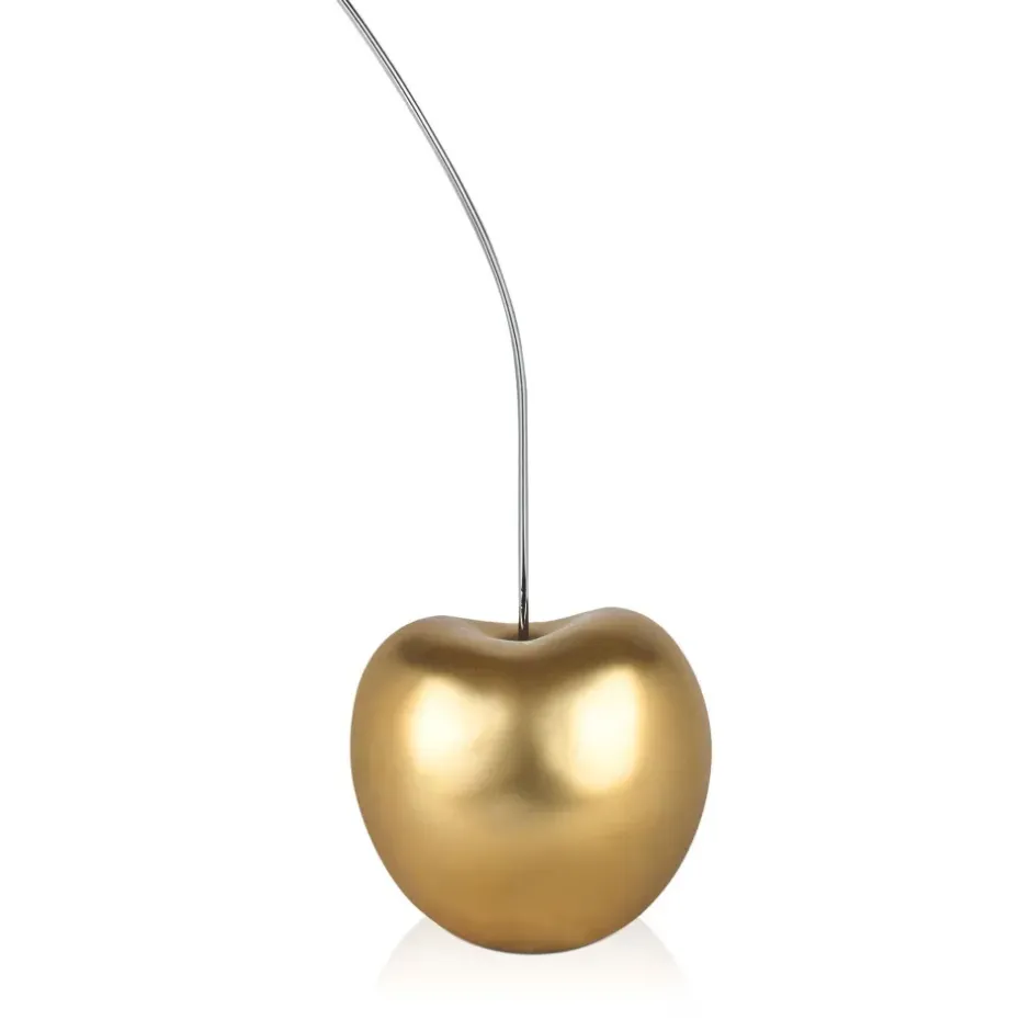 Statues & Sculptures Table Top|Contemporary^Cherry Pop 54cm Gold Resin Indoor Sculpture