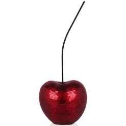 Statues & Sculptures Table Top|Contemporary^Cherry Pop 68cm Red Resin Indoor Sculpture
