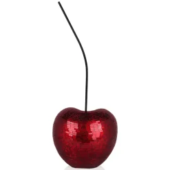 Statues & Sculptures Table Top|Contemporary^Cherry Pop 68cm Red Resin Indoor Sculpture