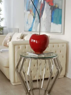 Statues & Sculptures Table Top|Contemporary^Cherry Pop 66cm Red Resin Indoor Sculpture