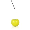 Statues & Sculptures Table Top|Contemporary^Cherry Pop 44cm Yellow Resin Indoor Sculpture