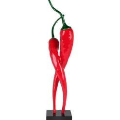 Statues & Sculptures Floor Standing|Contemporary^Chilli Fusion 88cm Red Resin Indoor Sculpture