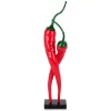 Statues & Sculptures Table Top|Contemporary^Chilli Fusion 59cm Red Resin Indoor Sculpture