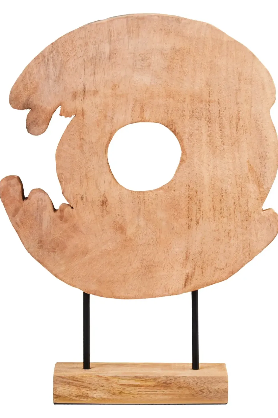 Statues & Sculptures Table Top|Abstract^Circular Dance 48cm Wood Indoor Sculpture