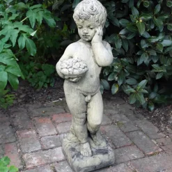 Statues & Sculptures Children^Classic Boy 72cm Stone Garden Statue