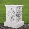 Statues & Sculptures Plinths & Pedestals^Classic 33cm Marble Resin Garden Pedestal