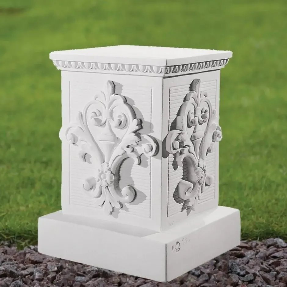 Statues & Sculptures Plinths & Pedestals^Classic 33cm Marble Resin Garden Pedestal