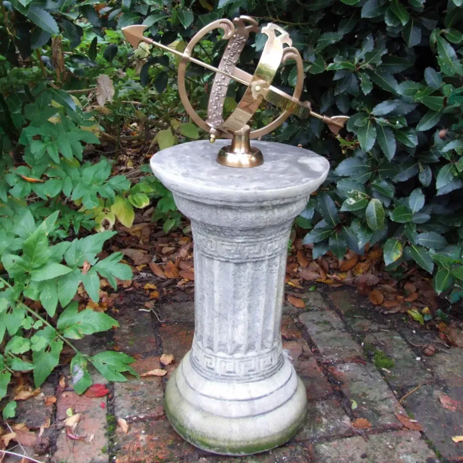 Statues & Sculptures Armillary Sundials^Classical Armillary Stone Garden Sundial