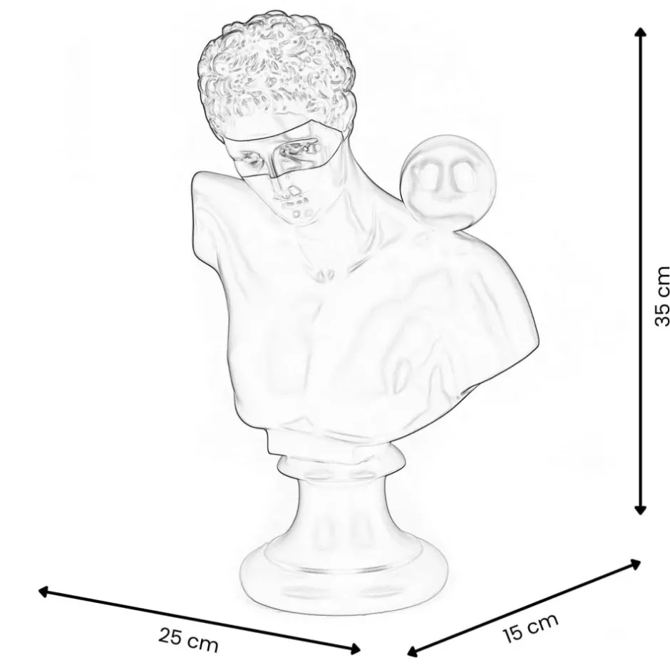 Statues & Sculptures Figurative|Table Top^Comic Titan 35cm Pop Art Resin Indoor Sculpture