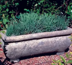 Statues & Sculptures Troughs^Continental Plant Trough 33cm Stone Garden Planter