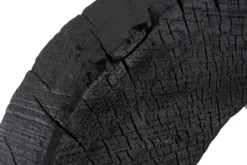 Statues & Sculptures Table Top|Abstract^Cosmic Loop 43cm Black Wood Indoor Sculpture