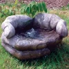 Statues & Sculptures Water Features^Cupped Hands Stone Fountain Water Feature