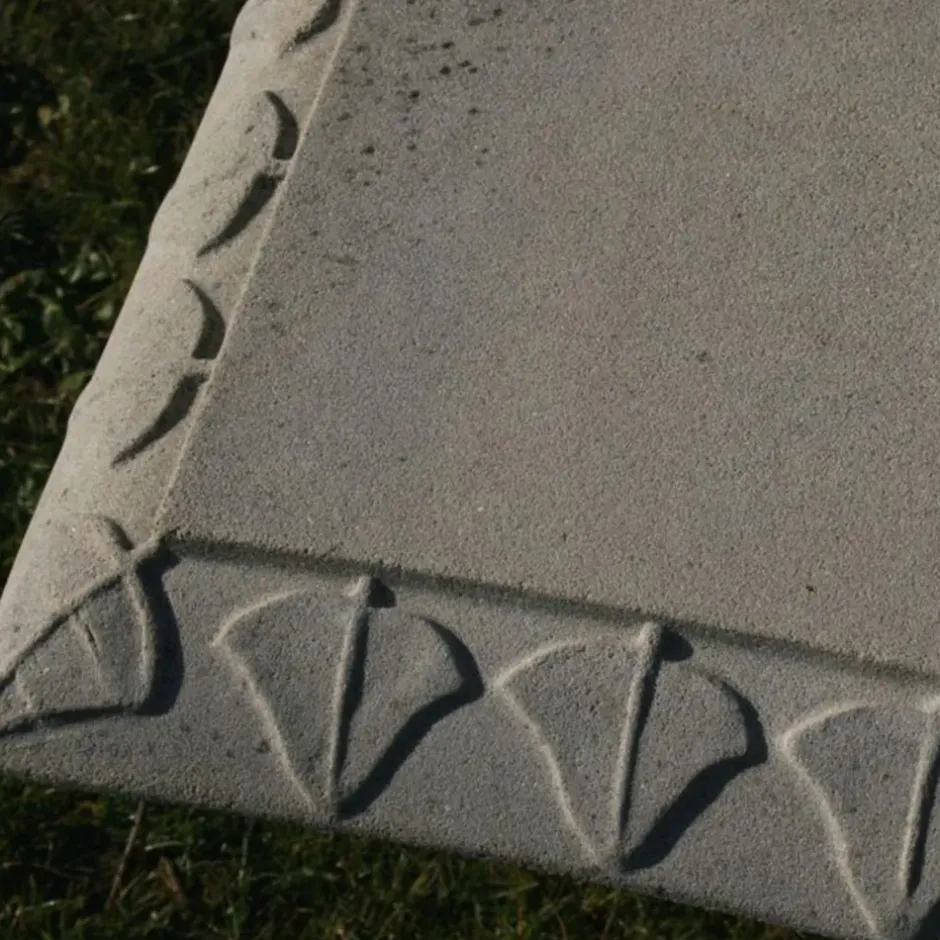Statues & Sculptures Stone Benches^Curved Ivy Double Stone Garden Bench