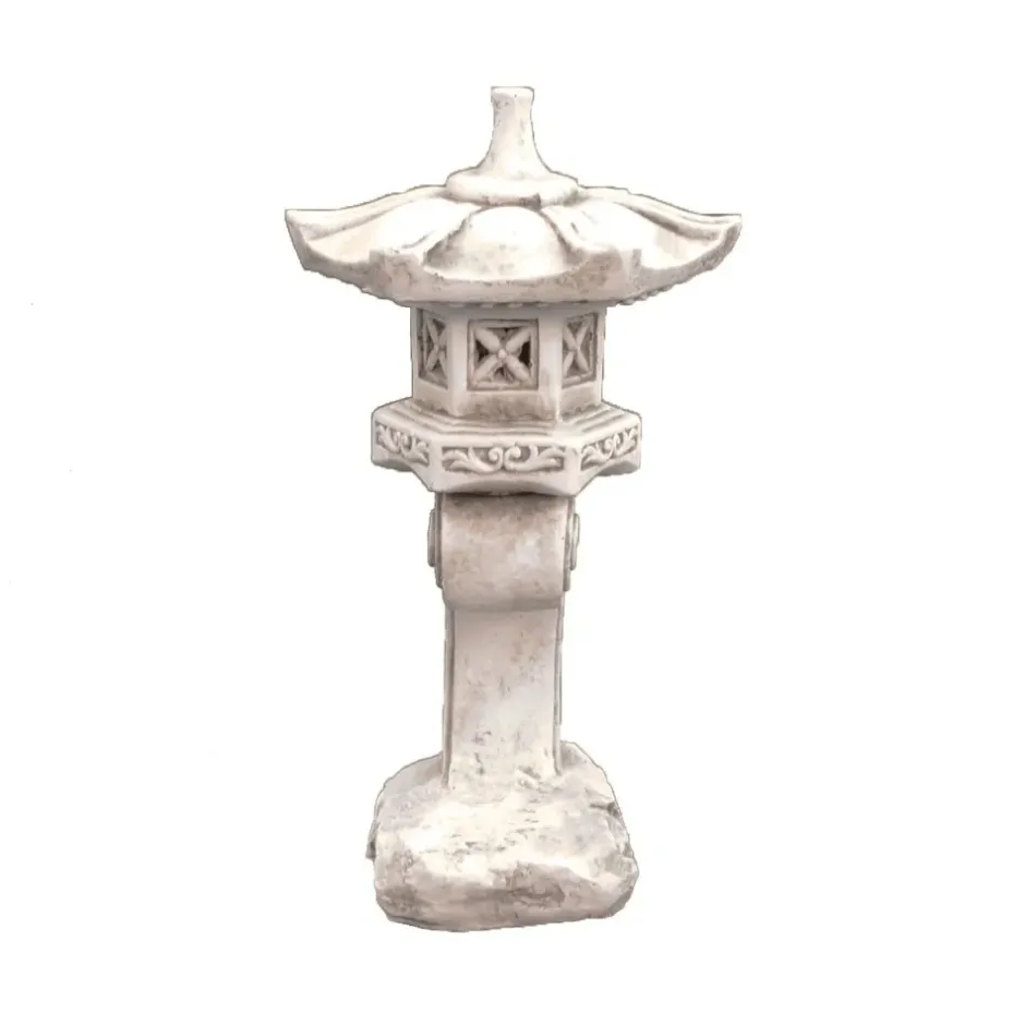 Statues & Sculptures Pagodas^Curved Japanese Pagoda Antique Stone Garden Ornament