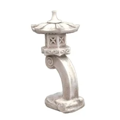 Statues & Sculptures Pagodas^Curved Japanese Pagoda Antique Stone Garden Ornament