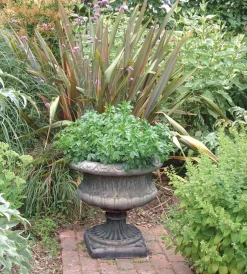 Statues & Sculptures Large|Round^Derbyshire Vase Stone Garden Planter