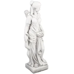 Statues & Sculptures Roman^Diana the Huntress 85cm Stone Resin Garden Statue