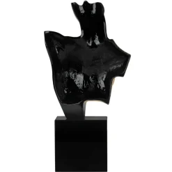 Statues & Sculptures Figurative|Table Top^Divided Diva 50cm Black Resin Indoor Sculpture