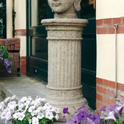 Statues & Sculptures Plinths & Pedestals^Doric Column 76cm Stone Garden Pedestal