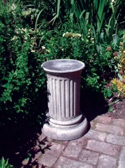Statues & Sculptures Plinths & Pedestals^Doric Column 49cm Stone Garden Pedestal