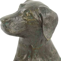 Statues & Sculptures Dogs^Duke the Dog Bronze Metal Garden Ornament