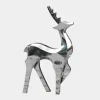 Statues & Sculptures Wildlife|Stags & Deers^Dynamic Deer 158cm Metal Garden Sculpture